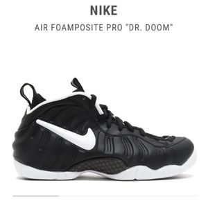Nike Dr. Doom Foamposites Sneaker Size 12 Men's